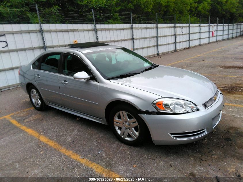 2013 CHEVROLET IMPALA LT - 2G1WG5E37D1107507