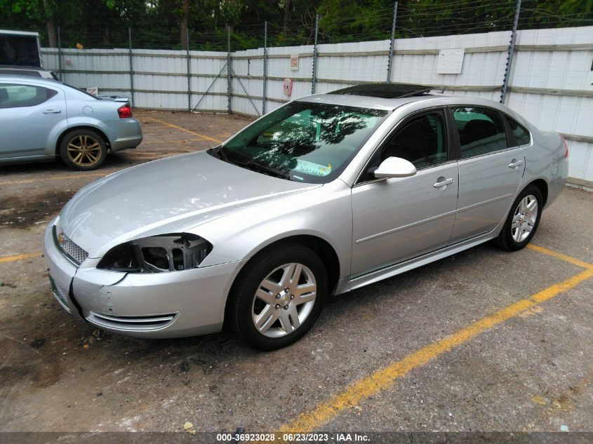2013 CHEVROLET IMPALA LT - 2G1WG5E37D1107507
