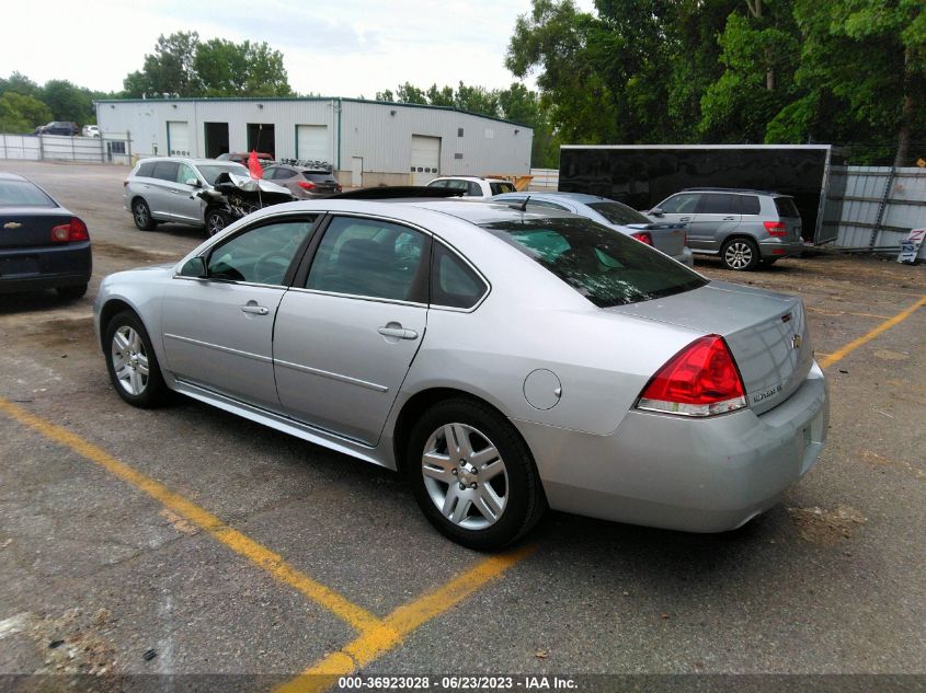 2013 CHEVROLET IMPALA LT - 2G1WG5E37D1107507