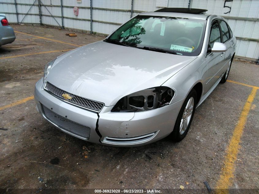 2013 CHEVROLET IMPALA LT - 2G1WG5E37D1107507