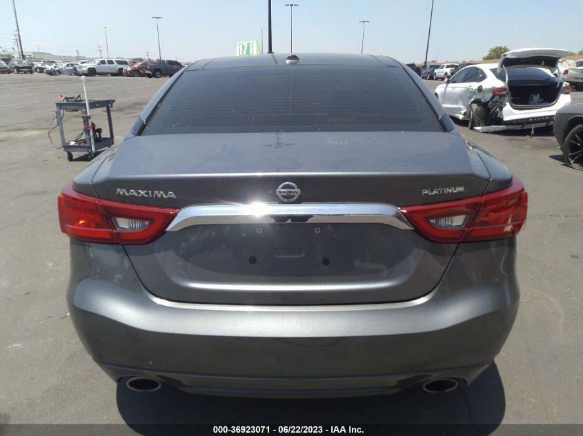 2017 NISSAN MAXIMA PLATINUM - 1N4AA6AP3HC414843