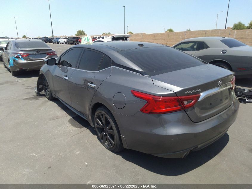 2017 NISSAN MAXIMA PLATINUM - 1N4AA6AP3HC414843