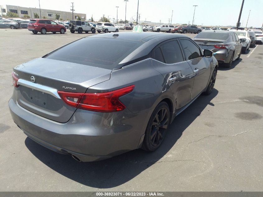 2017 NISSAN MAXIMA PLATINUM - 1N4AA6AP3HC414843