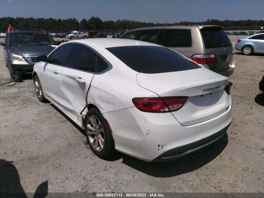 2015 CHRYSLER 200 LIMITED - 1C3CCCAB6FN747365
