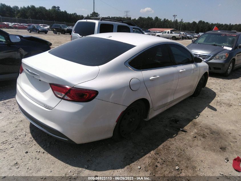 2015 CHRYSLER 200 LIMITED - 1C3CCCAB6FN747365