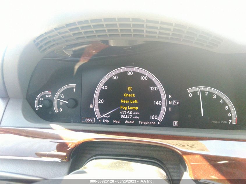 2013 MERCEDES-BENZ S-CLASS S 550 - WDDNG7DB3DA531950