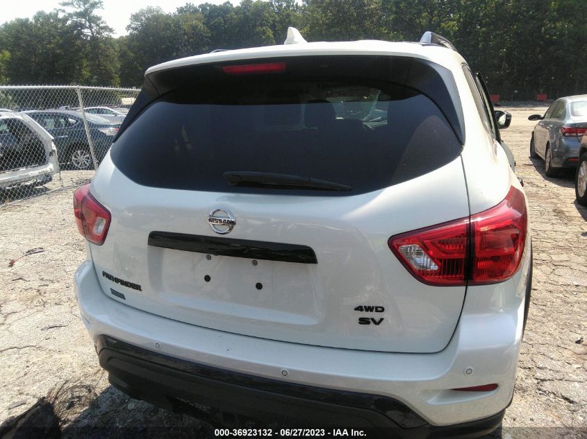 2019 NISSAN PATHFINDER SV - 5N1DR2MM3KC631872