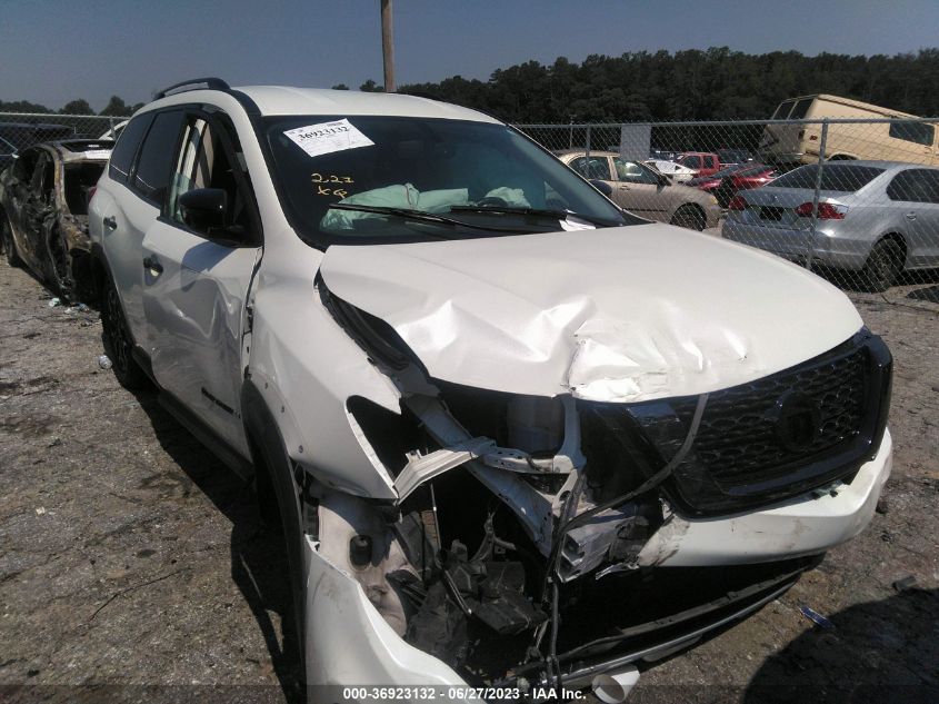 2019 NISSAN PATHFINDER SV - 5N1DR2MM3KC631872