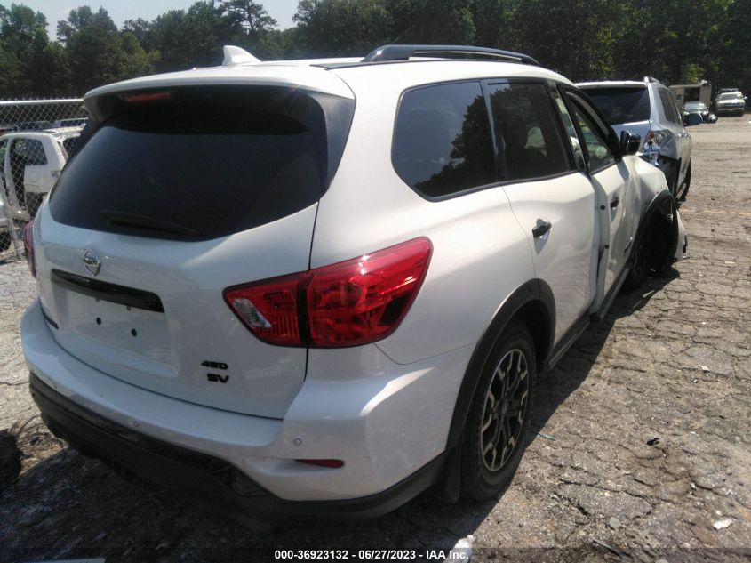 2019 NISSAN PATHFINDER SV - 5N1DR2MM3KC631872