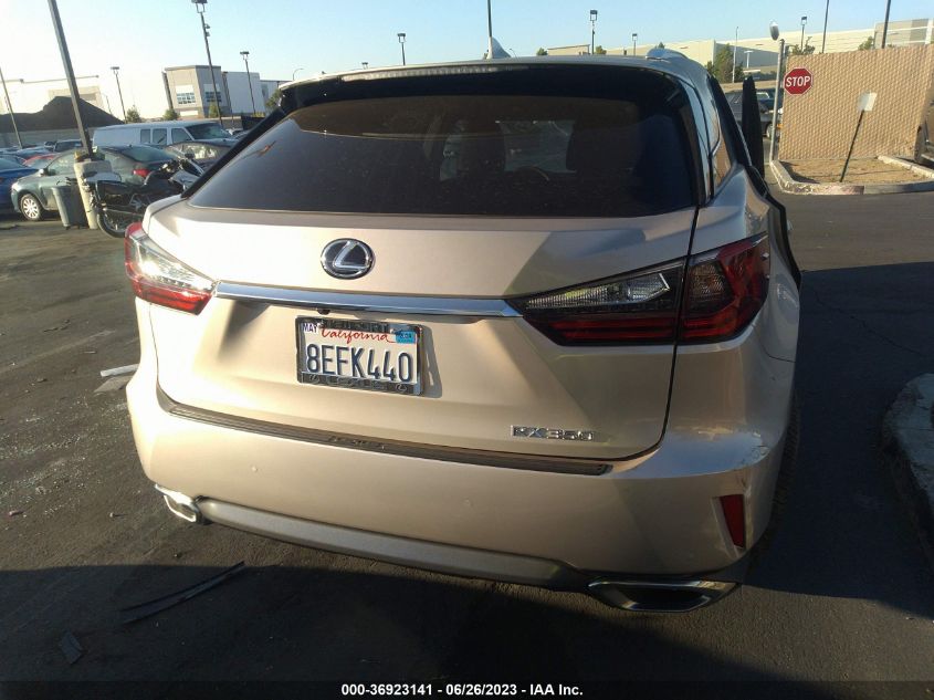 2018 LEXUS RX RX 350 - 2T2ZZMCAXJC098904