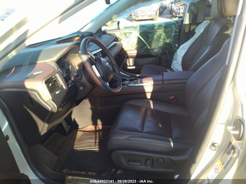2018 LEXUS RX RX 350 - 2T2ZZMCAXJC098904