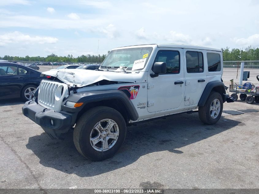 1C4HJXDG6LW312034 Jeep Wrangler Unlimited SPORT S 2