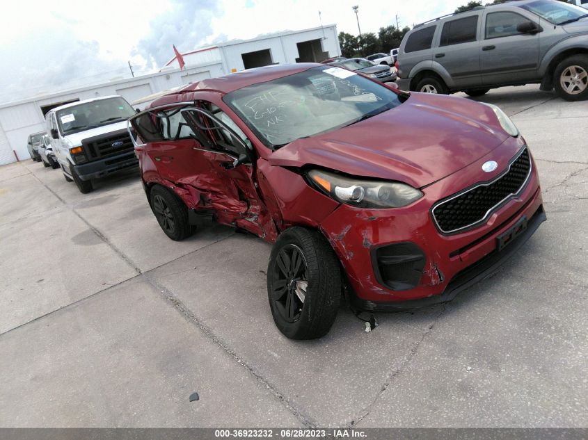 2017 KIA SPORTAGE LX - KNDPM3AC5H7207029