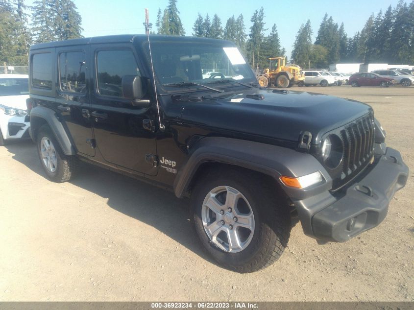 2020 JEEP WRANGLER UNLIMITED SPORT S - 1C4HJXDN3LW299466