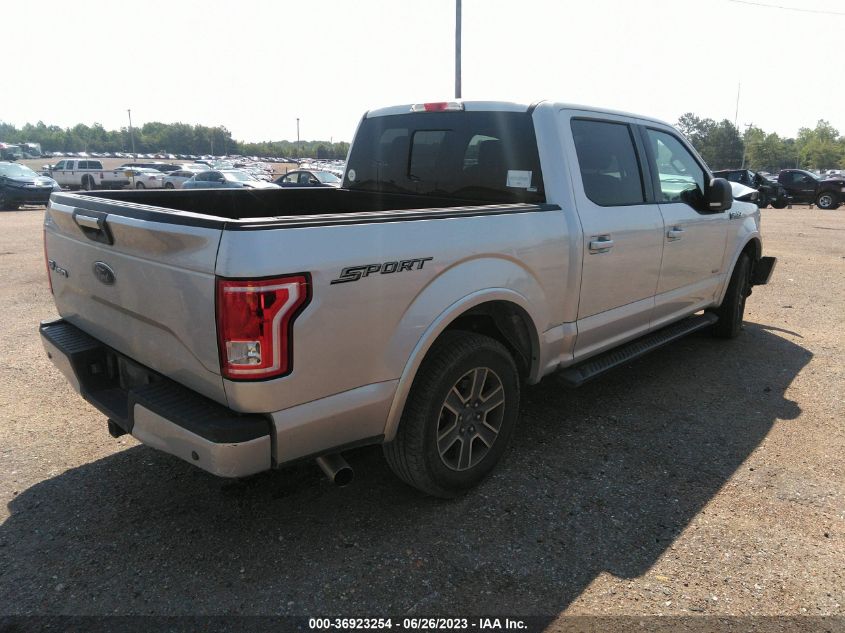 2016 FORD F-150 XL/LARIAT/XLT - 1FTEW1CP4GKE69884