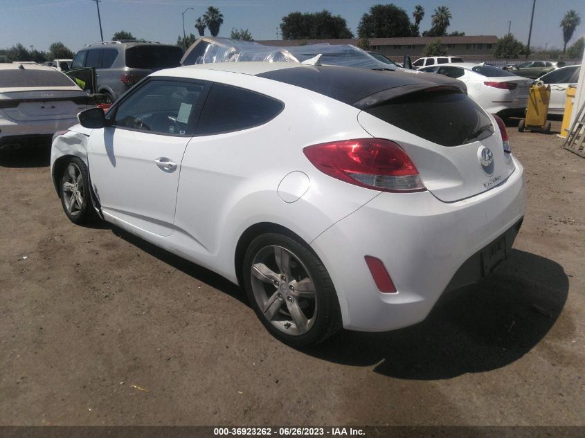 2015 HYUNDAI VELOSTER - KMHTC6AD9FU227600