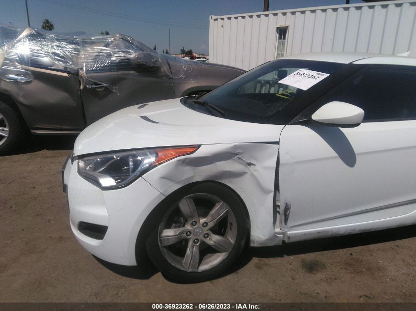 2015 HYUNDAI VELOSTER - KMHTC6AD9FU227600
