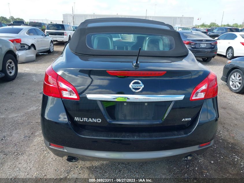 2013 NISSAN MURANO CROSSCABRIOLET JN8AZ1FY8DW200225