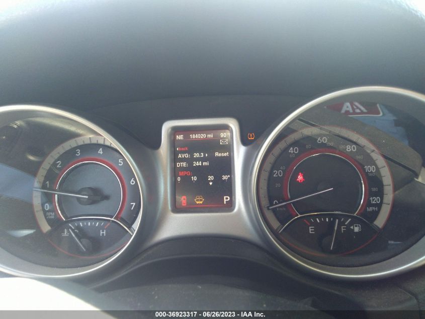 2014 DODGE JOURNEY SXT - 3C4PDCBG8ET235741