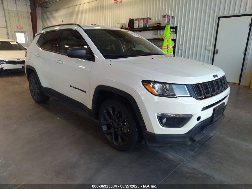 3C4NJCEB7MT593556 JEEP COMPASS 80TH ANNIVERSARY 2021