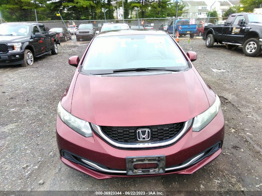 2013 HONDA CIVIC SDN EX - 19XFB2F86DE225307