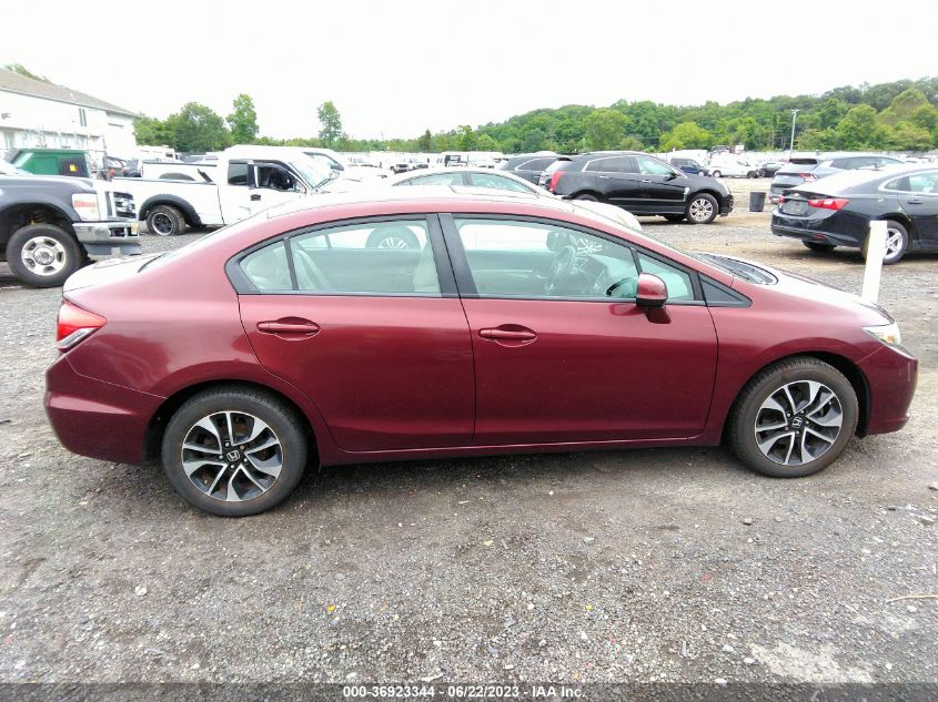2013 HONDA CIVIC SDN EX - 19XFB2F86DE225307
