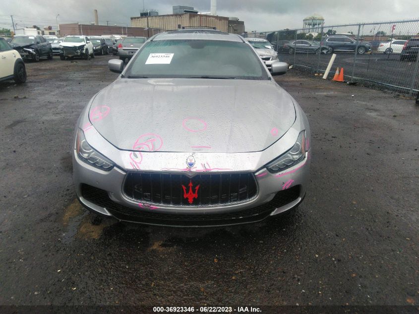 2014 MASERATI GHIBLI S Q4 ZAM57RTA7E1087743