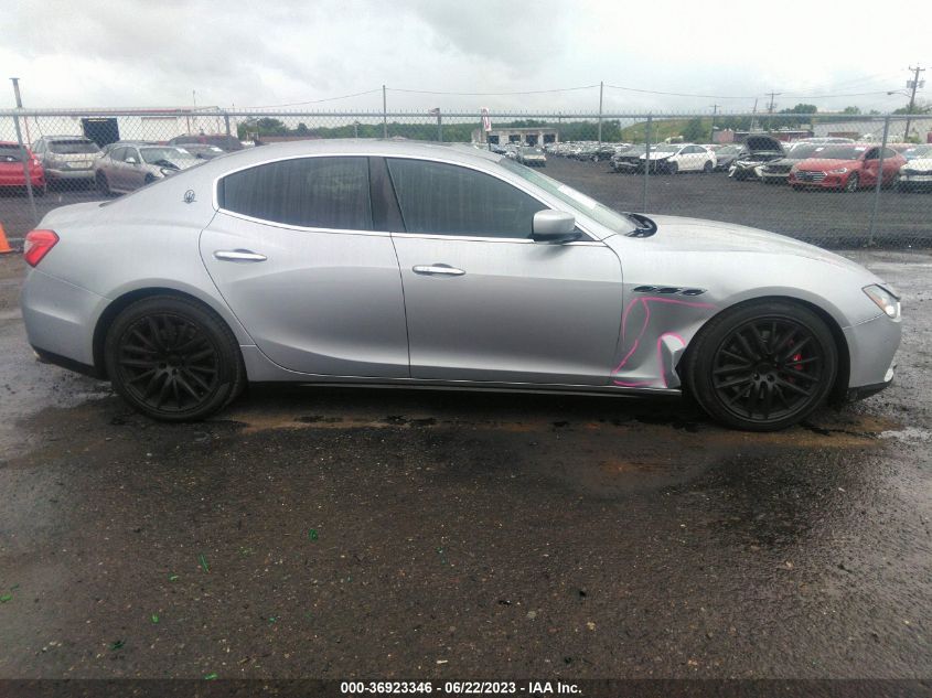 2014 MASERATI GHIBLI S Q4 ZAM57RTA7E1087743