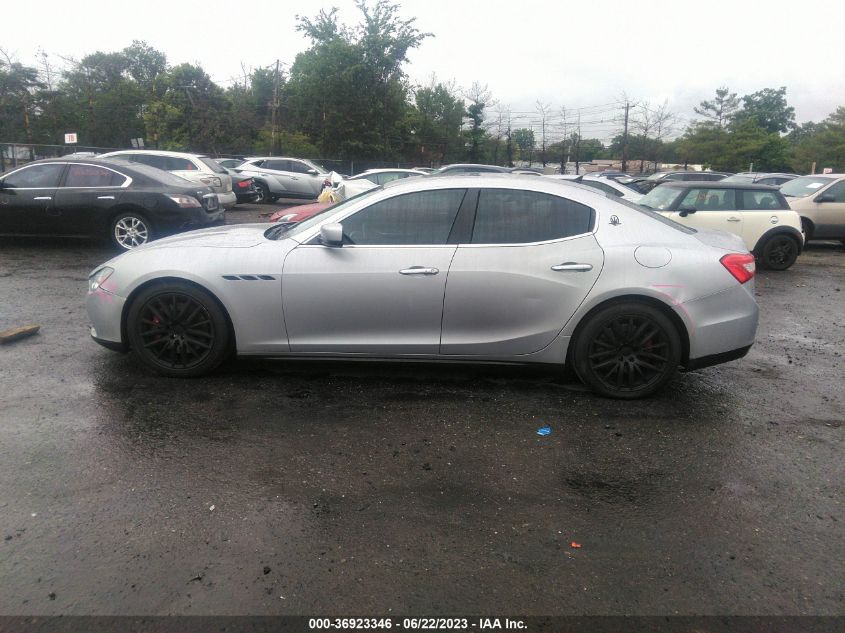 2014 MASERATI GHIBLI S Q4 ZAM57RTA7E1087743