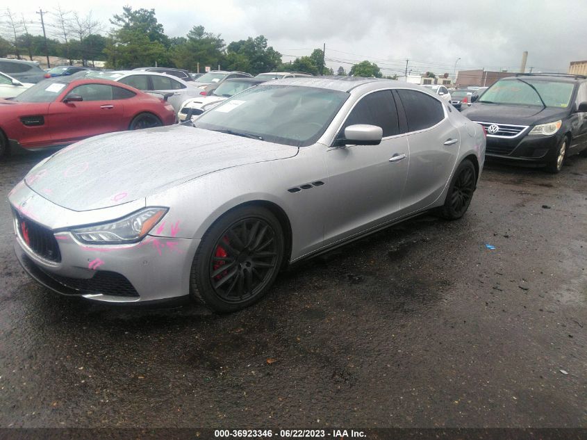 2014 MASERATI GHIBLI S Q4 ZAM57RTA7E1087743