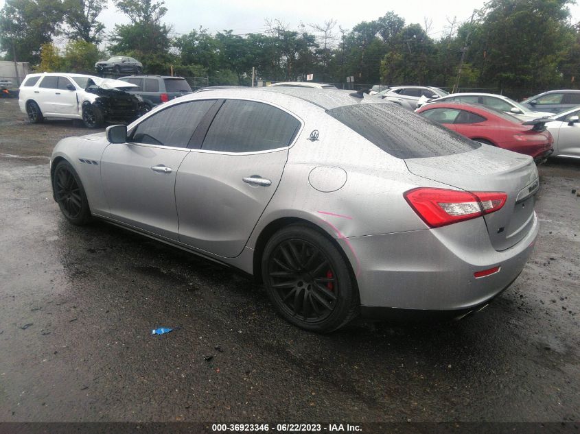 2014 MASERATI GHIBLI S Q4 ZAM57RTA7E1087743