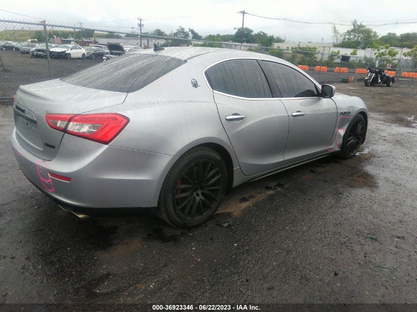 2014 MASERATI GHIBLI S Q4 ZAM57RTA7E1087743