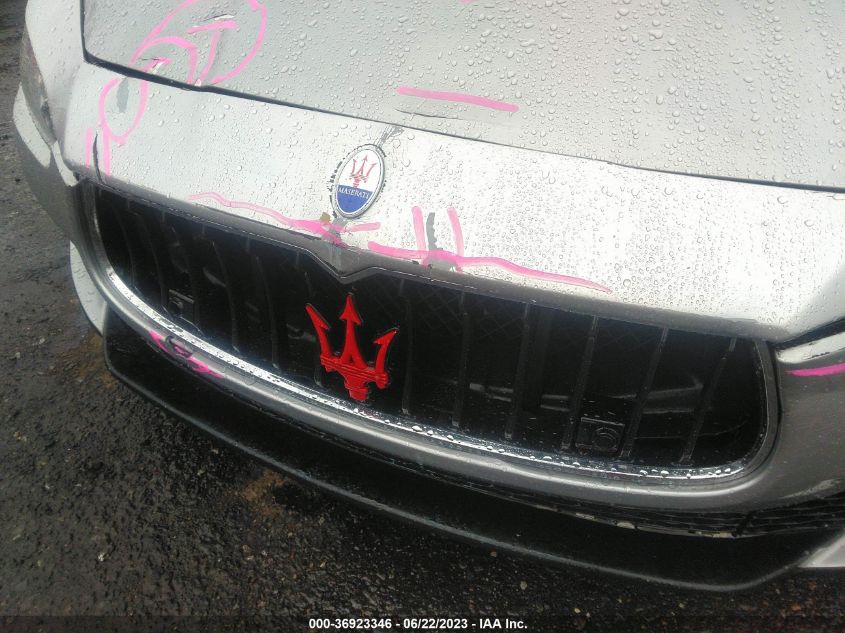2014 MASERATI GHIBLI S Q4 ZAM57RTA7E1087743