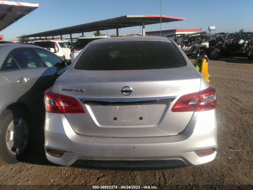 2018 NISSAN SENTRA S/SV/SR/SL - 3N1AB7AP9JY332502