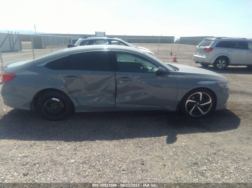 2021 HONDA ACCORD SEDAN SPORT - 1HGCV1F33MA102237