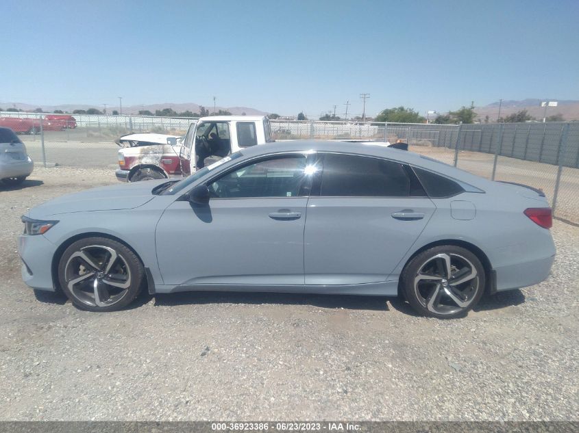 2021 HONDA ACCORD SEDAN SPORT - 1HGCV1F33MA102237