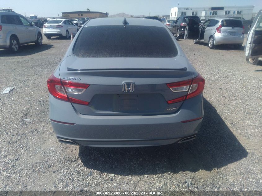 2021 HONDA ACCORD SEDAN SPORT - 1HGCV1F33MA102237