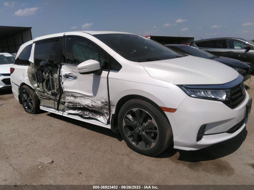 2021 HONDA ODYSSEY ELITE - 5FNRL6H91MB019300