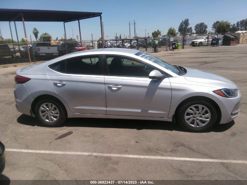 2018 HYUNDAI ELANTRA SE - KMHD74LF6JU589050