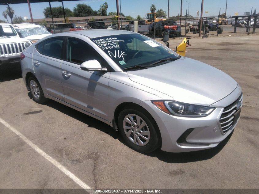 2018 HYUNDAI ELANTRA SE - KMHD74LF6JU589050