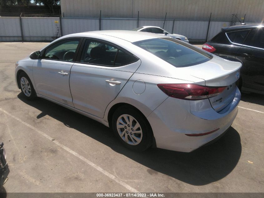 2018 HYUNDAI ELANTRA SE - KMHD74LF6JU589050