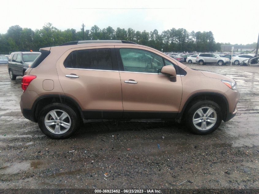 2018 CHEVROLET TRAX LT - 3GNCJPSBXJL175658