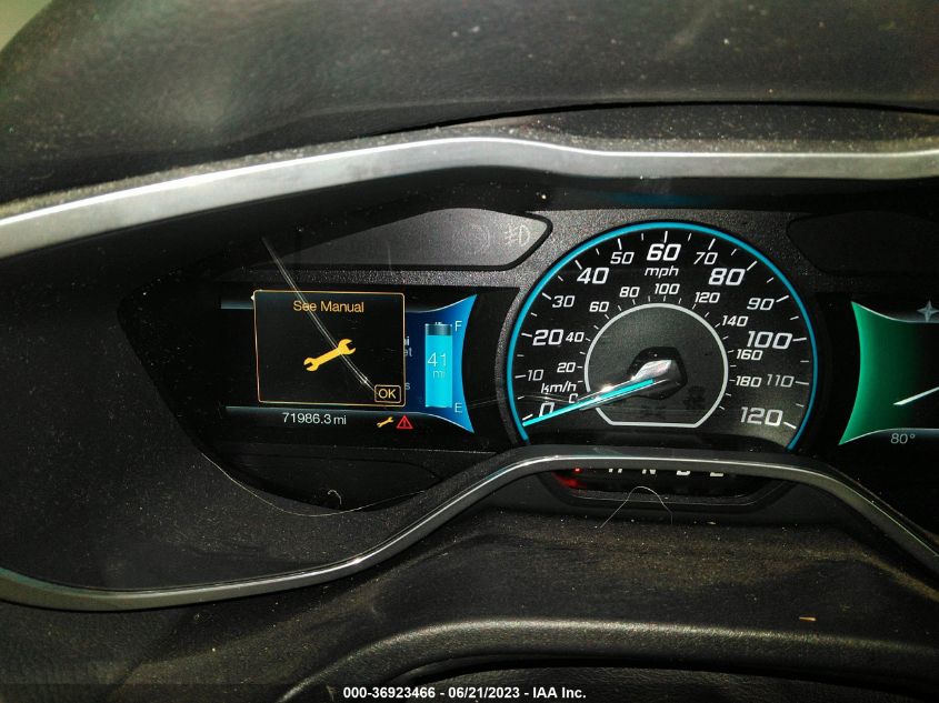 2013 FORD FOCUS ELECTRIC - 1FADP3R48DL299798