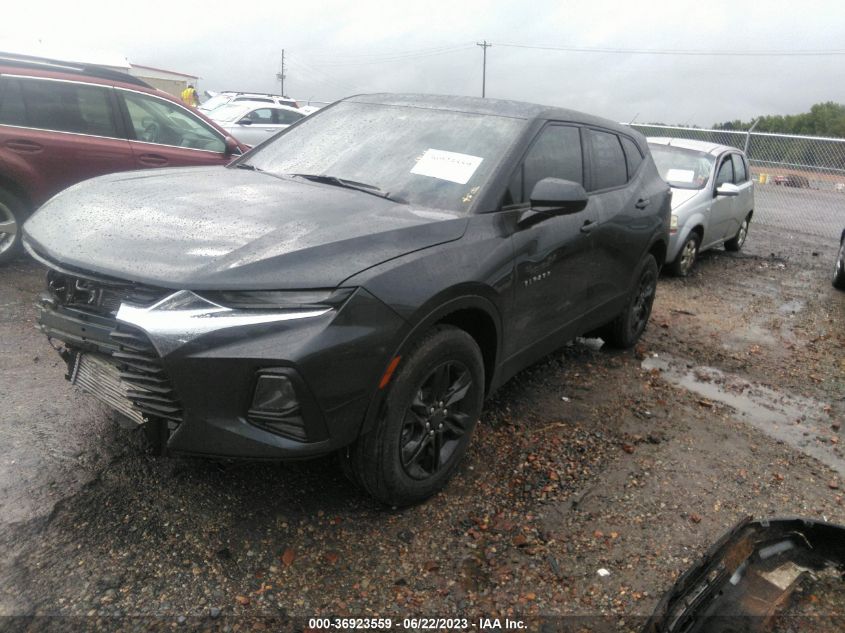2022 CHEVROLET BLAZER LT - 3GNKBCR47NS141553