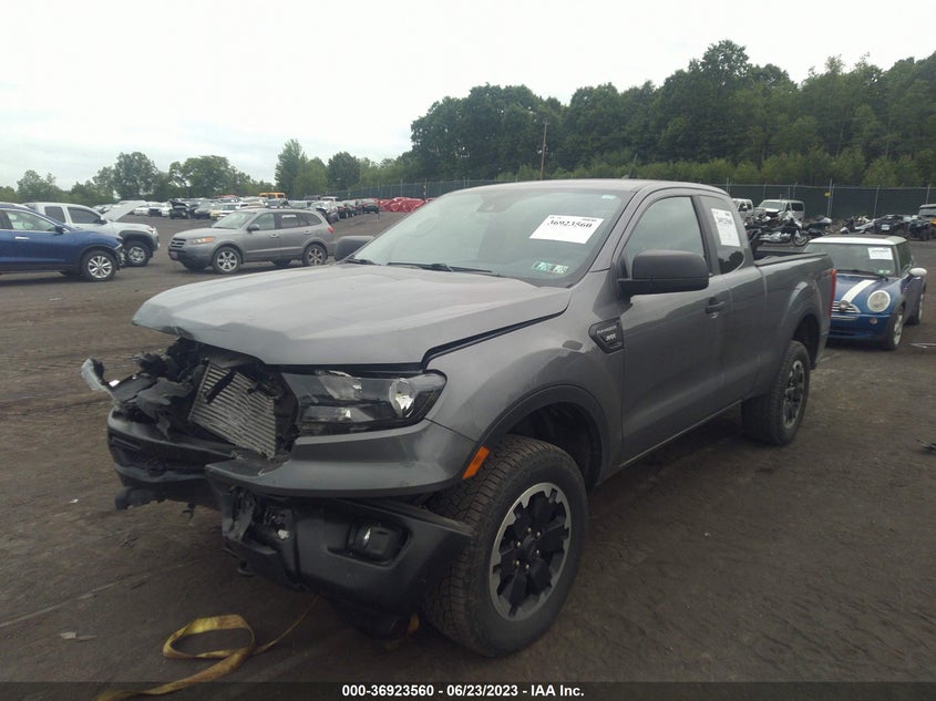 VIN 1FTER1FH3MLD45607 2021 FORD RANGER XL/XLT/LARIAT