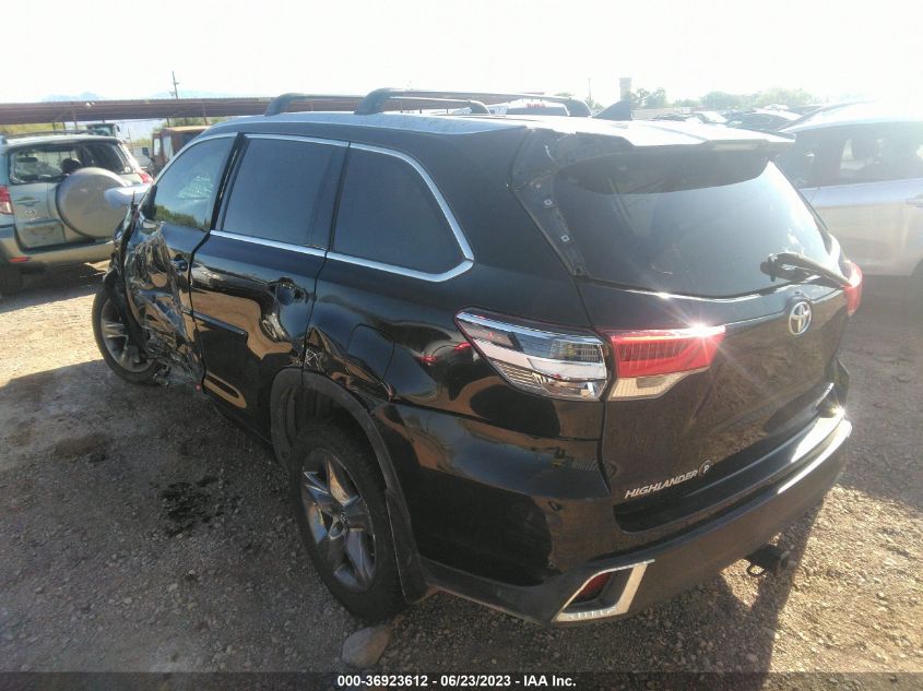 2018 TOYOTA HIGHLANDER LIMITED - 5TDDZRFH3JS869876