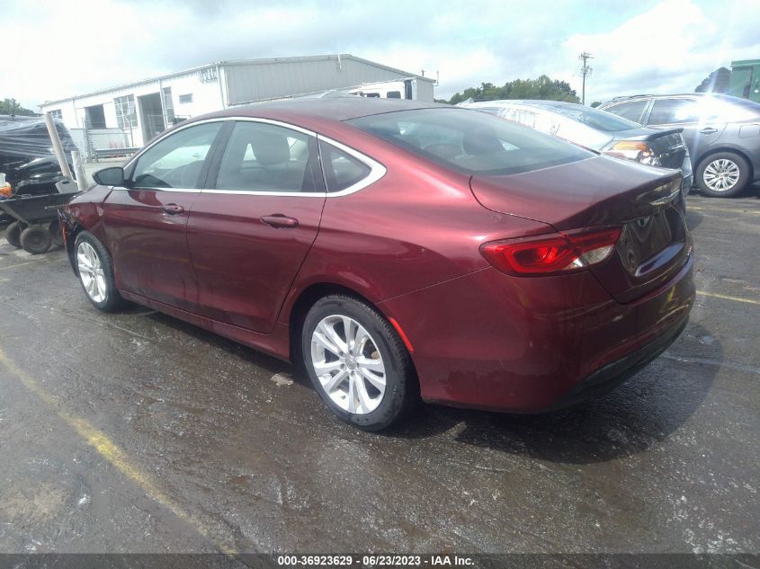 2016 CHRYSLER 200 TOURING - 1C3CCCFB5GN194251