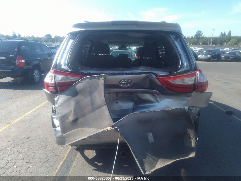 2018 TOYOTA SIENNA XLE AUTO ACCESS - 5TDYZ3DC6JS920468
