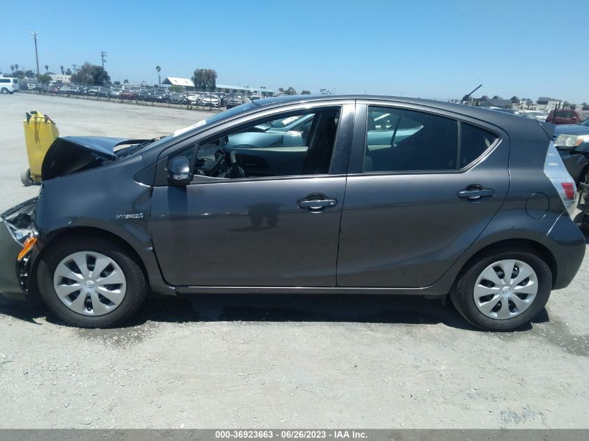 2014 TOYOTA PRIUS C ONE/THREE/TWO/FOUR - JTDKDTB33E1083561