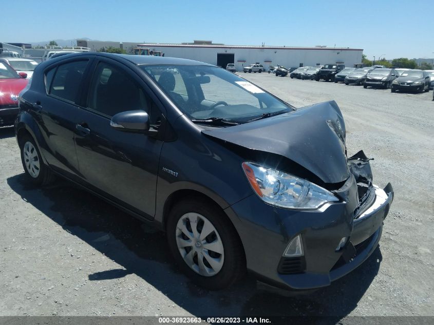 2014 TOYOTA PRIUS C ONE/THREE/TWO/FOUR - JTDKDTB33E1083561